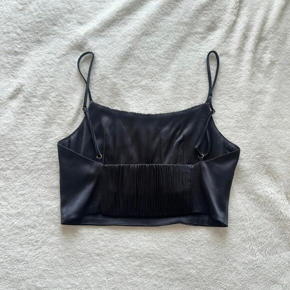 Black zara going out top - Picture 3 of 4